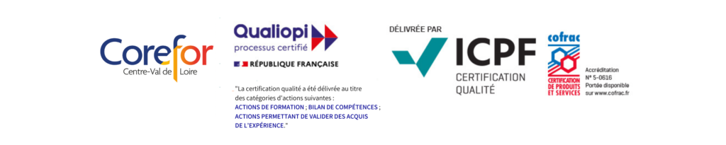 Logo Qualiopi - Corefor Centre-Val de Loire